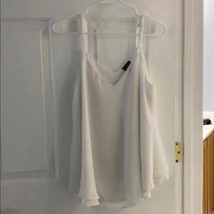 Sophie swing tank torrid. White.